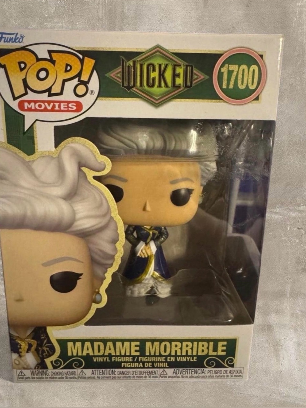 Funko Pop! Madame Morrible Figure - Blue, Gold, White